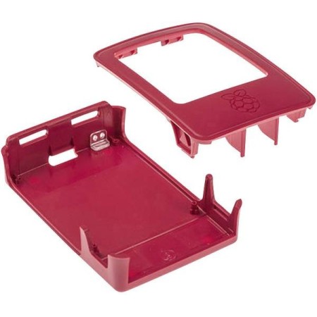 Raspberry Pi® SBC-Board-Gehäuse, geeignet für: Raspberry Pi Rot, Weiß Raspberry Pi® SBC-Board-Gehäuse, geeignet für: Raspberry Pi Rot, Weiß