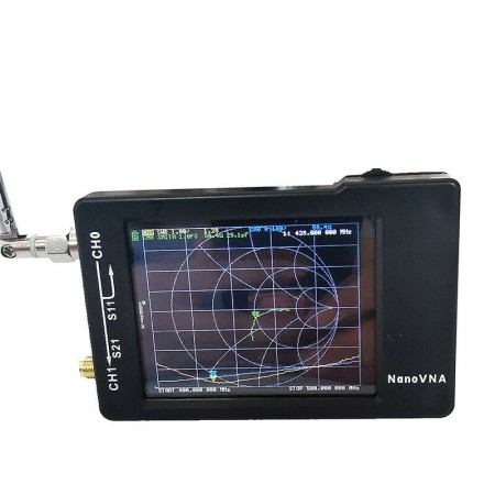 NanoVNA-H 10KHz-1.5GHz Vector Network Antenna Analyzer VNA HF VHF UHF w/ Shell NanoVNA-H 10KHz-1.5GHz Vector Network Antenna Analyzer VNA HF VHF UHF w/ Shell
