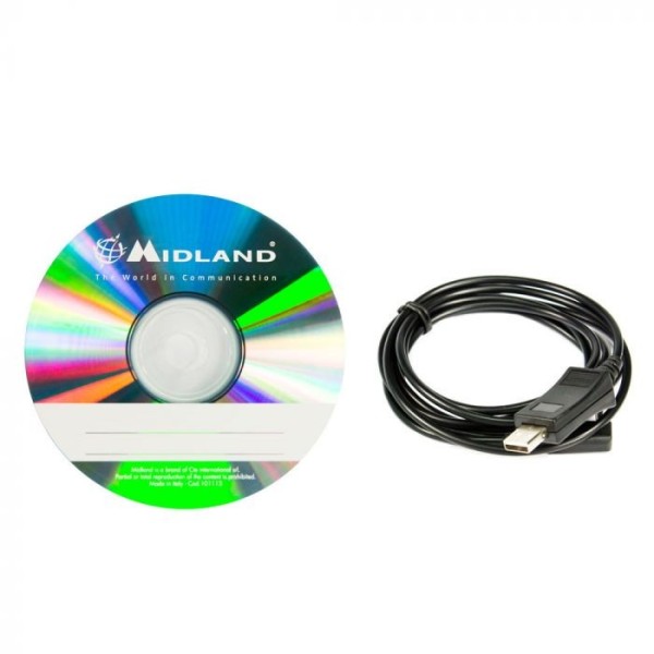 PRG-10 Cavo di programmazione + CD software per Midland serie BR, CT,GV CT710 CT790 D200 G11 G11S G14