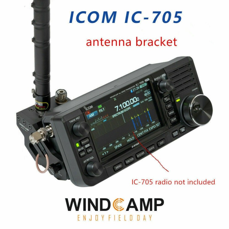 Windcamp HRS RC-1 Staffa antenne a sgancio rapido per Icom IC-705