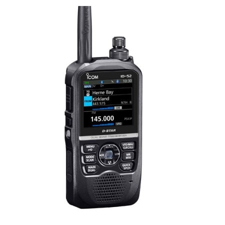 ICOM ID-52E Ricetrasmettitore portatile bibanda D-STAR