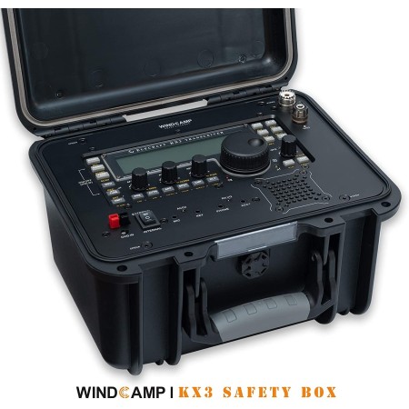 Windcamp Safety Portable Box + Battery Case for Elecraft KX3