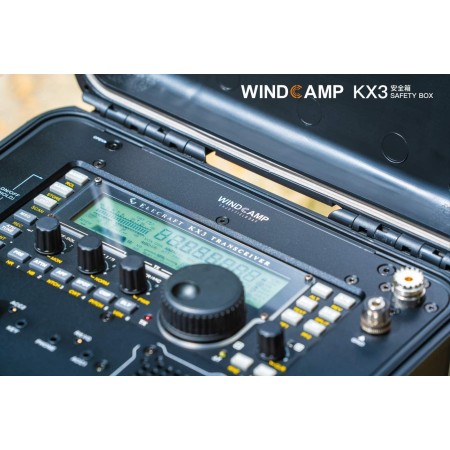 Windcamp Safety Portable Box + Battery Case for Elecraft KX3