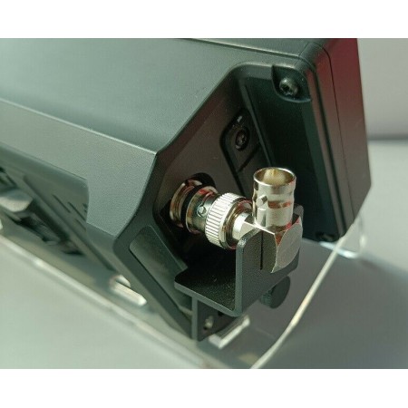 Connecteur BNC mâle/femelle 90° avec support de verrouillage pour Icom IC-705 QRP Connecteur BNC mâle/femelle 90° avec support de verrouillage pour Icom IC-705 QRP