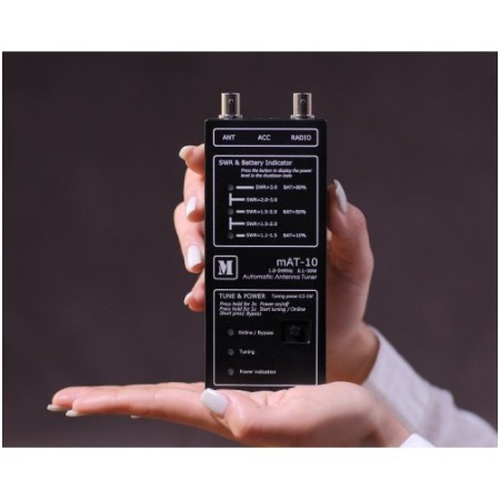 mAT-10 Automatic antenna tuner for QRP devices mAT-10 Automatic antenna tuner for QRP devices