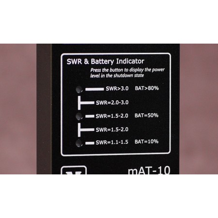 mAT-10 Accordatore antenna automatico per apparati QRP mAT-10 Accordatore antenna automatico per apparati QRP