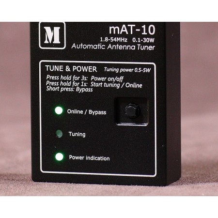 mAT-10 Accordatore antenna automatico per apparati QRP mAT-10 Accordatore antenna automatico per apparati QRP