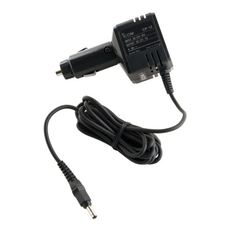 Icom CP-12L Cigarette Lighter Cable with Noise Filter for ID31, ID51, ID52 and previous models