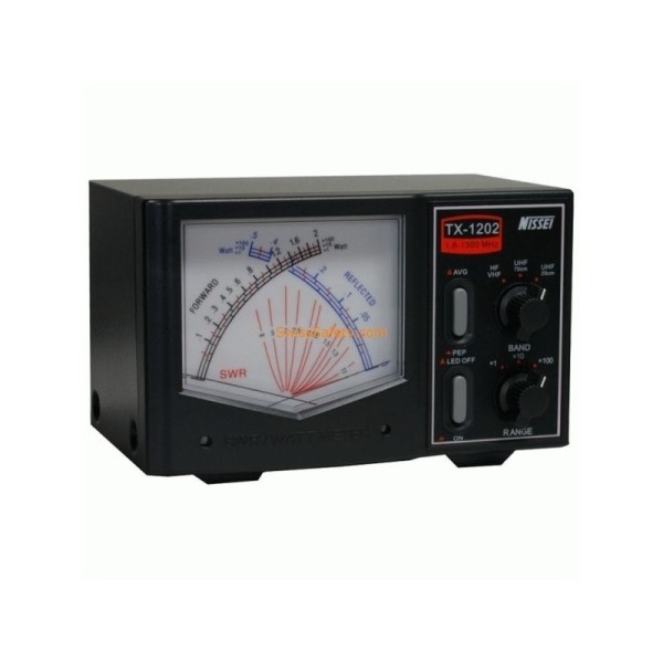 Nissei TX-1202 Wattmètre Aiguilles Croisées 1.6/1300 Mhz 200W