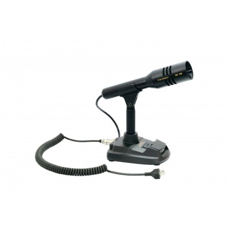 Yaesu M-70 – Tischmikrofon passend für beide Geräte mit 8-poligem Anschluss und RJ45-Stecker Yaesu M-70 – Tischmikrofon passend für beide Geräte mit 8-poligem Anschluss und RJ45-Stecker