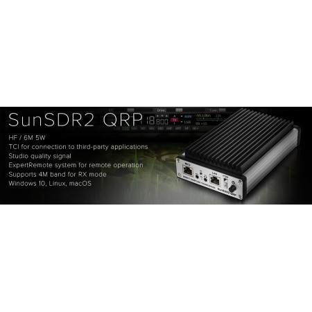 SunSDR2 QRP - Émetteur-récepteur QRP HF et 6 m 5 W SDR SunSDR2 QRP - Émetteur-récepteur QRP HF et 6 m 5 W SDR
