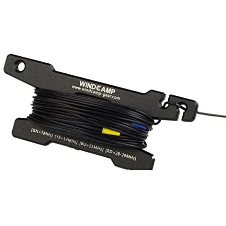 Windcamp Gipsy - Antenna dipolo 5-50 MHz orizzontale portatile per QRP e QRO fino a 100W Windcamp Gipsy - Antenna dipolo 5-50 MHz orizzontale portatile per QRP e QRO fino a 100W