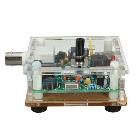HRS QRP Kit – 40-Meter-Band-CW-Transceiver 7,023 MHz mit Plexiglasbox HRS QRP Kit – 40-Meter-Band-CW-Transceiver 7,023 MHz mit Plexiglasbox