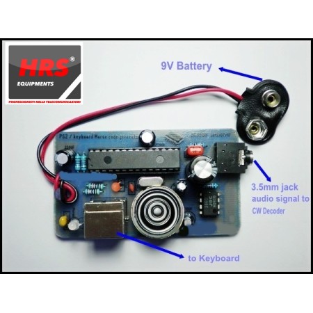 CW-Leser-Decoder mit CW-Signalgenerator CW-Leser-Decoder mit CW-Signalgenerator