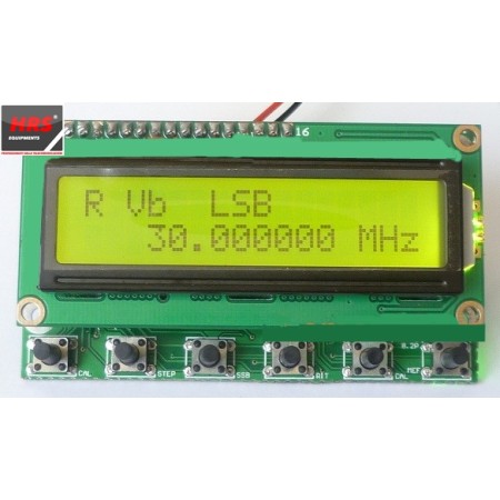 DDS 0-55MHz signal generator based on AD9850 DDS 0-55MHz signal generator based on AD9850