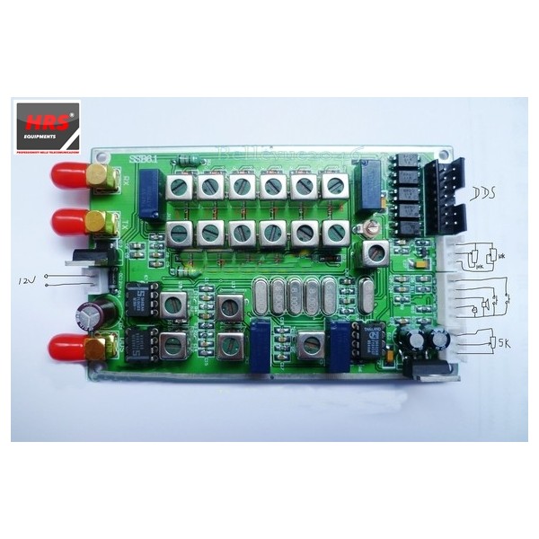 Signal Generator  DDS 0-55MHz  Con sintesi digitale diretta della frequenza