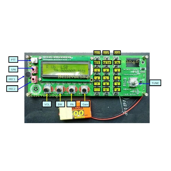 Signal Generator  DDS 0-55MHz  Con sintesi digitale diretta della frequenza