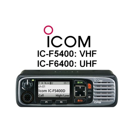 Icom IC-F6400D Analog-Digital-UHF-Fahrzeugtransceiver (NXDN)