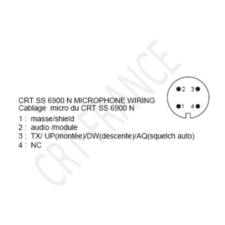 SS-6900N V6 CRT - Ricetrasmettitore CB AM/FM/SSB