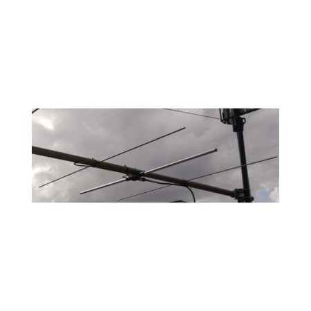 8JXX2 RÜCKSEITE 144-MHz-Richtantenne mit Fahnenanschluss