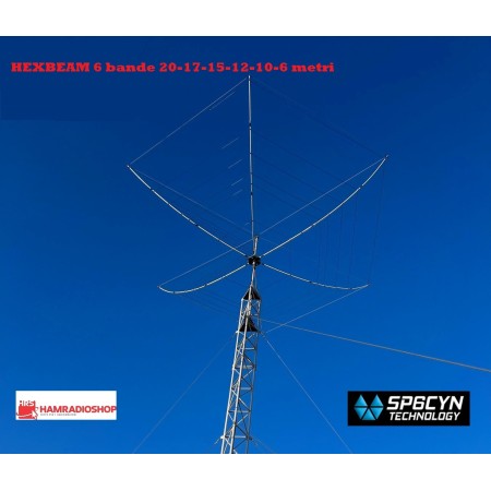 HEXBEAM 6 bande 20-17-15-12-10-6 metri by SP6CYN TECHNOLOGY HEXBEAM 6 bande 20-17-15-12-10-6 metri by SP6CYN TECHNOLOGY