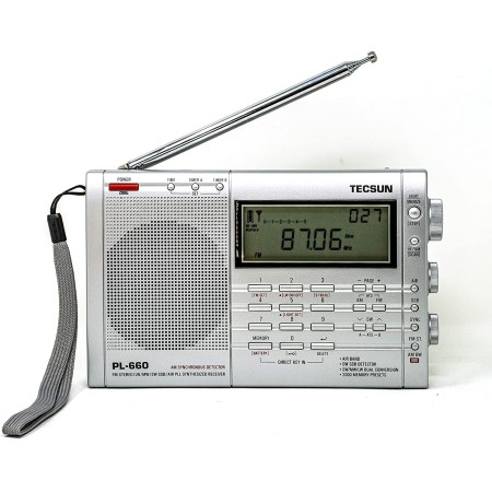 TECSUN PL-660 RICEVITORE PORTATILE ALL MODE 1,7-30 MHz+ VHF AIR BAND TECSUN PL-660 RICEVITORE PORTATILE ALL MODE 1,7-30 MHz+ VHF AIR BAND