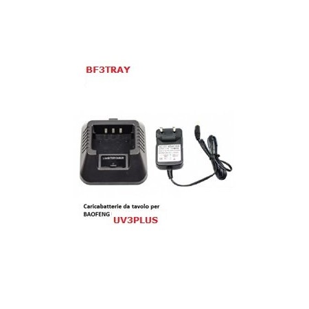 BF-3TRAY + BF-3ALIM - Desktop charger for BAOFENG UV3 PLUS