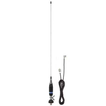 Antenna CB PNI S9 con lunghezza farfalla 120 cm con cavo RG58 4m