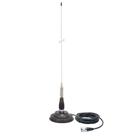PNI ML100 CB-Antenne, Länge 100 cm, 26–30 MHz, 250 W, 125 mm Magnet im Lieferumfang enthalten PNI ML100 CB-Antenne, Länge 100 cm, 26–30 MHz, 250 W, 125 mm Magnet im Lieferumfang enthalten