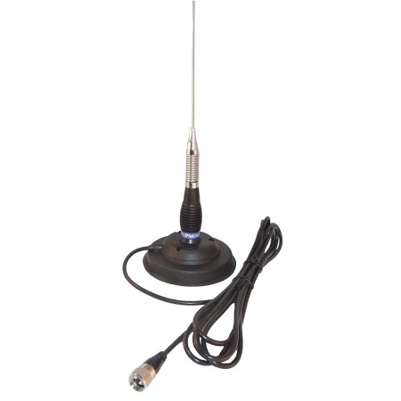 PNI ML100 CB-Antenne, Länge 100 cm, 26–30 MHz, 250 W, 125 mm Magnet im Lieferumfang enthalten PNI ML100 CB-Antenne, Länge 100 cm, 26–30 MHz, 250 W, 125 mm Magnet im Lieferumfang enthalten