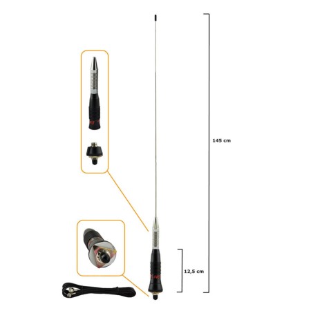 PNI SUPER STAR P-145 CB radio antenna PNI SUPER STAR P-145 CB radio antenna
