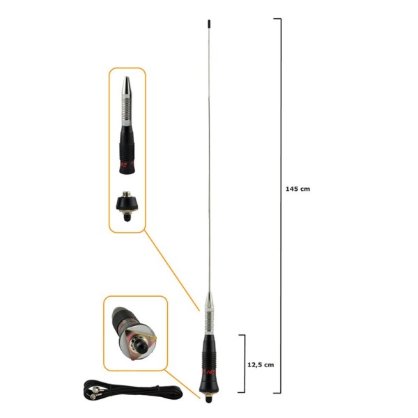 Antenne radio CB PNI SUPER STAR P-145