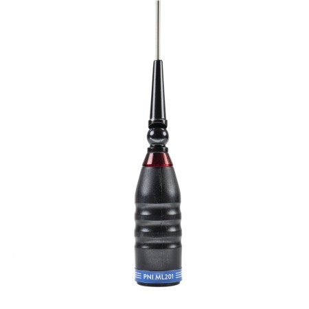 CB PNI ML201 Antenna nera, lunghezza 201 cm, 26-28 MHz, 1200 W con inclinazione di 90 gradi CB PNI ML201 Antenna nera, lunghezza 201 cm, 26-28 MHz, 1200 W con inclinazione di 90 gradi