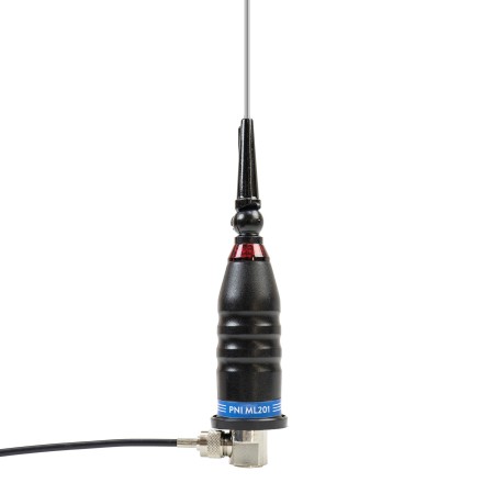CB PNI ML201 Antenna nera, lunghezza 201 cm, 26-28 MHz, 1200 W con inclinazione di 90 gradi CB PNI ML201 Antenna nera, lunghezza 201 cm, 26-28 MHz, 1200 W con inclinazione di 90 gradi