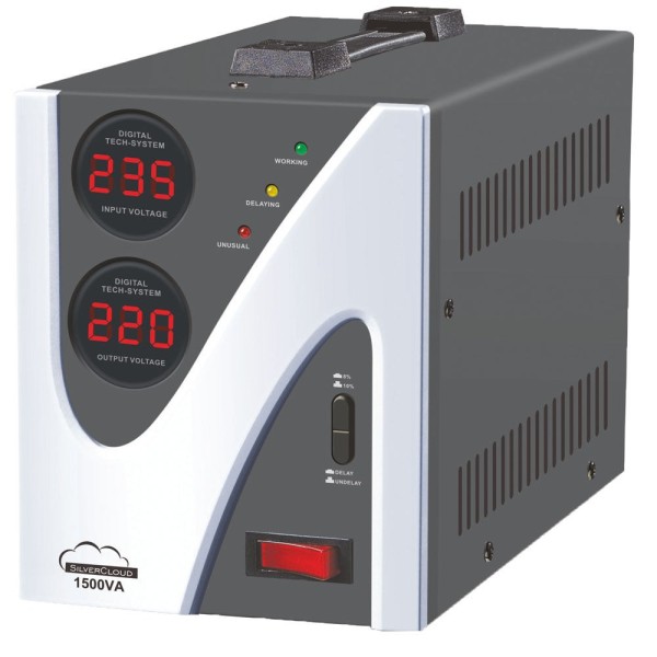 SCK1500V SilverCloud Automatic voltage stabilizer 1500VA 900W 6.8A
