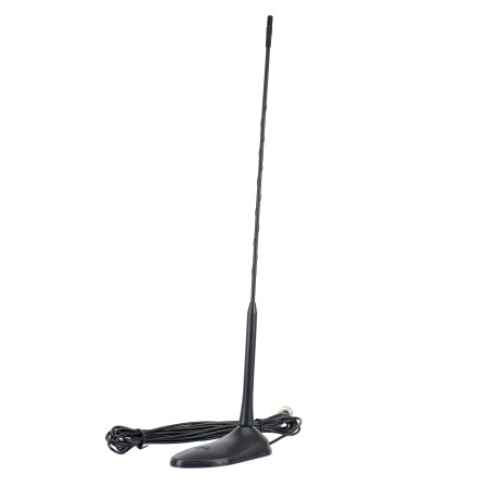 Antenne CB PNI Extra 45, avec aimant inclus, longueur 45 cm, SWR 1.0, 26-30MHz, 150W, fibre de verre Antenne CB PNI Extra 45, avec aimant inclus, longueur 45 cm, SWR 1.0, 26-30MHz, 150W, fibre de verre