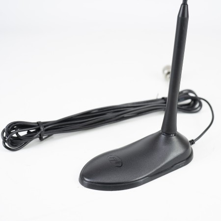 Antenne CB PNI Extra 45, avec aimant inclus, longueur 45 cm, SWR 1.0, 26-30MHz, 150W, fibre de verre Antenne CB PNI Extra 45, avec aimant inclus, longueur 45 cm, SWR 1.0, 26-30MHz, 150W, fibre de verre