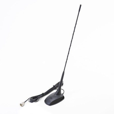 Antenne CB PNI Extra 48, avec aimant inclus, 45 cm, 26-30 MHz, 150 W, SWR 1.0, fibre de verre Antenne CB PNI Extra 48, avec aimant inclus, 45 cm, 26-30 MHz, 150 W, SWR 1.0, fibre de verre