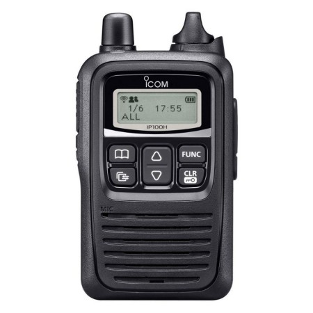 Terminal radio Icom IP100H-11 pour système IP100/IP1000 sur réseaux LAN sans fil et réseaux IP Terminal radio Icom IP100H-11 pour système IP100/IP1000 sur réseaux LAN sans fil et réseaux IP