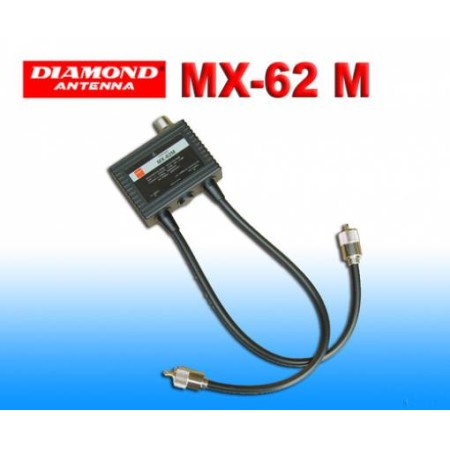 Diamond MX-62M - Duplexeur 1,6-56 / 76-470 MHz Diamond MX-62M - Duplexeur 1,6-56 / 76-470 MHz