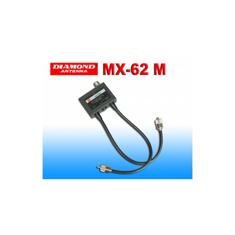 Diamond MX-62M - Duplexer 1.6-56 / 76-470 MHz