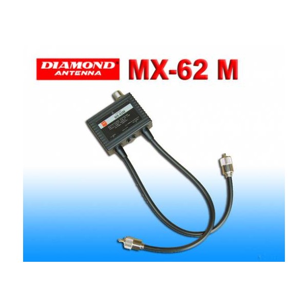 Diamond MX-62M - Duplexeur 1,6-56 / 76-470 MHz