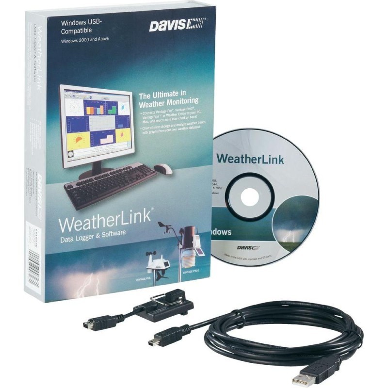 Davis Instruments Software DATALOGGER Weather Link USB
