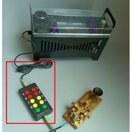 External keypad with CW key for Icom IC 705