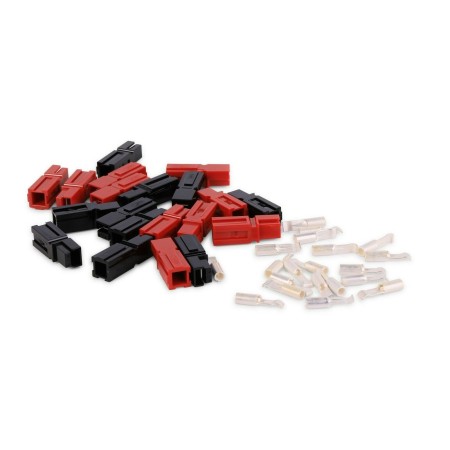 Compatible PowerPole 30A Contacts, Set (20 Pieces) 10 Pairs, For QRO and QRP Devices Compatible PowerPole 30A Contacts, Set (20 Pieces) 10 Pairs, For QRO and QRP Devices