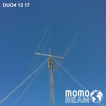 MomoBeam DUO4 12/17 Antenna direttiva 12 e 17 metri MomoBeam DUO4 12/17 Antenna direttiva 12 e 17 metri