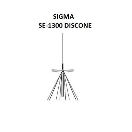 ECO ANTENNAS SE-1300 Discone antenna ECO ANTENNAS SE-1300 Discone antenna