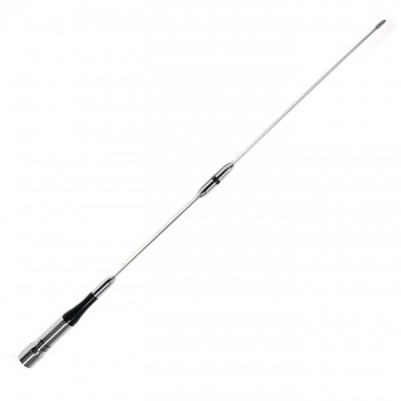 SLIM GAINER AZ-505N antenna veicolare cromata bibanda V/U attacco N SLIM GAINER AZ-505N antenna veicolare cromata bibanda V/U attacco N