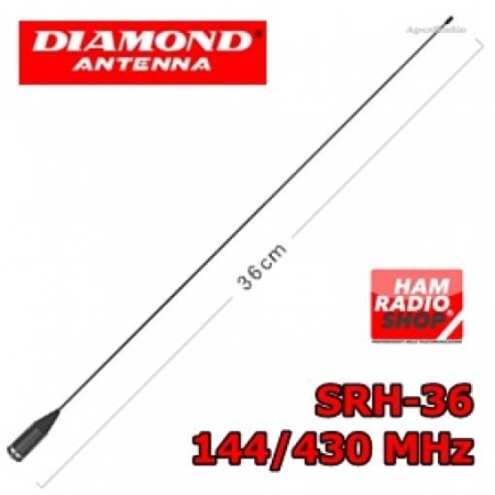 Antenne DIAMOND SRH-36 pour ordinateurs portables bande 144-430 MHz QUEUE DE SOURIS
