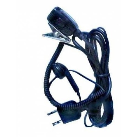 JD-1301/C Auricolare con microfono e tasto PTT cavo spiralato per Midlad G7 G9 G10 - Icom - Standard